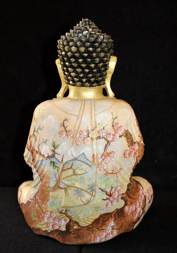 Buddha handbemalt Einzelstück